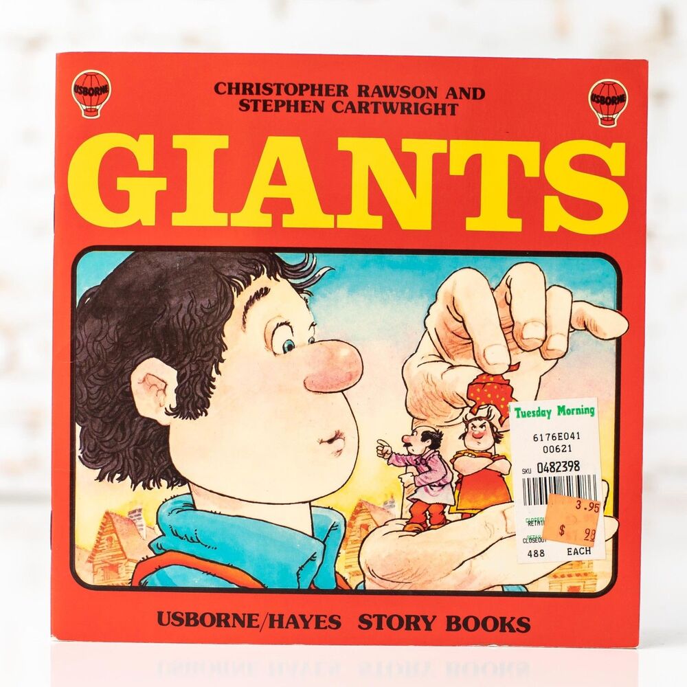 Usborne Giants Christopher Rawson Stephen Cartwright Vintage Children's Story Bo